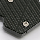 Motorcycle Side Kickstand Pad Enlarger for Vespa GTS GTV 300ie 3Vie Black