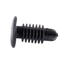 16Pcs Plastic Rivets Clip 4mm x 5mm x 15mm Black