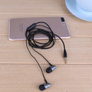 Durable Braided Wire Headphones Sub-woofer Headset with Mic (Gray+Black)