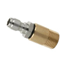 4PCs Brass Male Female Quick Connector Kit 1/4-inch G/ M22x1.5mm/ M18x1.5mm