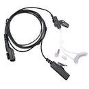 Air Tube Earpiece Headset Mic For Hytera HYT PD700 PD700G PD702