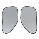 6Pcs Folding Silvering Reflective Car Window Sun Shade Visor Shield Cover