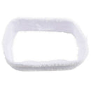 Sports Protective Sweatband Tennis Athlete Elastic Head Band White W2K2