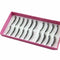 10 pairs of eyelashes False Eyelashes Natural Beauty Makeup Eyelashes - Cro W7K7