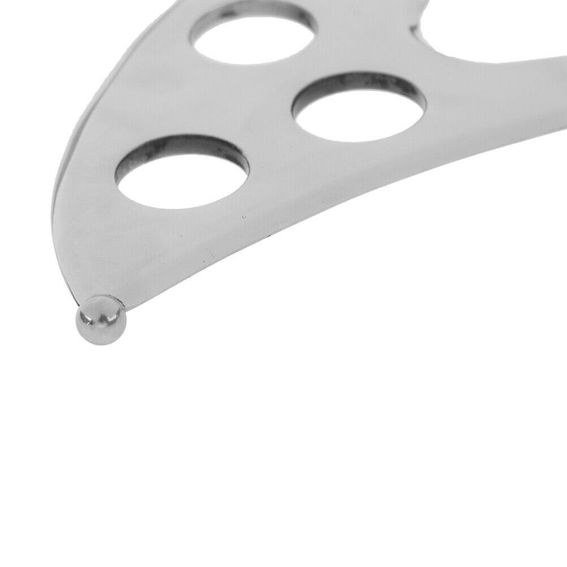 1X 304 stainless steel gua sha massager scraper physical loose muscle meri PJU3C