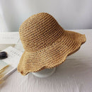 Fashion Lady Straw Hat Women Summer Sun Visor Sunhat Floppy Bucket Cap Fema