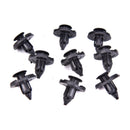 100Pcs 8mm Plastic Rivet Fastener Mud Flaps Bumper Fender Push Clips For Nis OZ