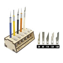 5xCraft Hobby with Protective Caps, 25 Pcs Replace Blades for Art Work Cutting