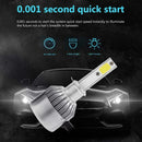 1pc Universal 6500K 8000LM H1 LED COB Car Auto Headlight Head Lamp Bulb