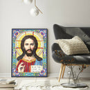 5D DIY Special Shaped Diamond Painting God Cross Stitch Mosaic Craft Kit