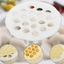 DIY Dumpling Maker Mould 19 Holes Ravioli Dough Press Cutter Kitchen Tool New
