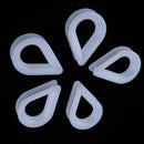 5 Pack Nylon Rope Thimble, For Splicing End Loop In Anchor Line 12mm