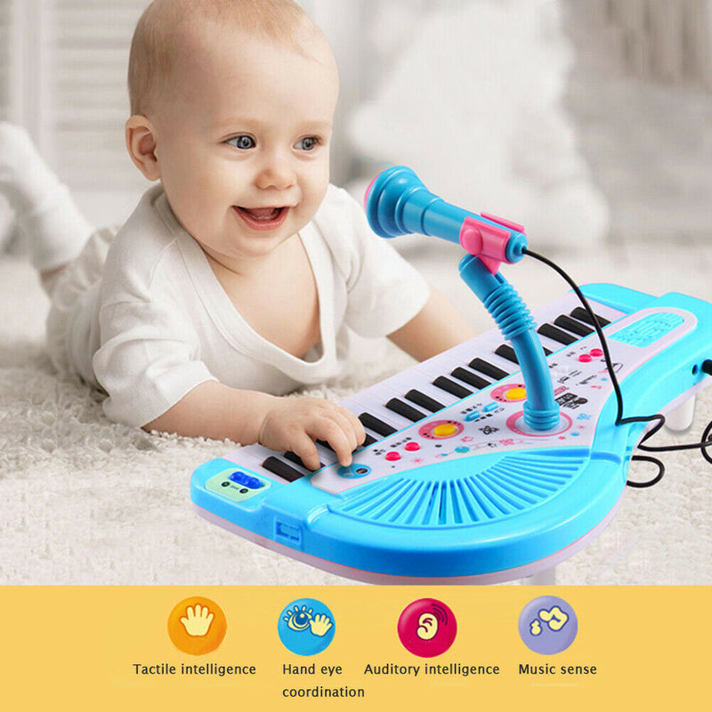 36x5.5x20cm 37 Keys Simulation Electrical Keyboard Piano Children Musical Toys