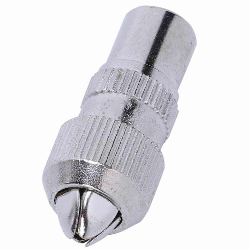 1 x Male TV Coaxial Connector Plug Zinc alloy