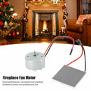 Electric Fan Motor W/ Heating Generator Sheet Accessory For Fireplace Stove Kit