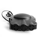 12V Auto Car Heater Fan 3 Outlets Windscreen Defrosts Defogger (200W Black)
