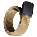 Men's nylon belt Hypoallergenic outdoor leisure belt Automatic buckle Belt  F5D1