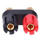 1pc Amplifier Speaker Banana Plug w/ Red+ Black Couple Terminals Connector