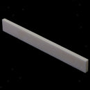 Beige Buffalo Bone Guitar Saddle Unfinished Uncut Blank For Luthier DIY 80mm