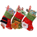 Christmas Mixed Set Mini Stockings, 12pcs W2K8