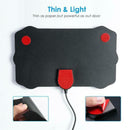 120 Miles Antena Digital HDTV Indoor HD TV Antenna with Amplifier Signal Bo Z5E4