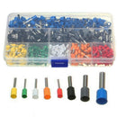800pcs Cable Wire Terminal Connector with Hand Ferrule Crimper Plier Crimp