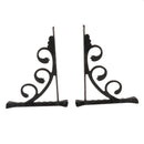 8Pcs European Wall Shelf Bracket Corner Brace Storage Display Book Shelf Rack