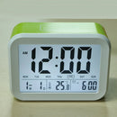Digital Voice Talking Snooze Alarm Clock Tempe Calendar With Backlight Green