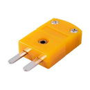 5Pcs RTD Circuits K Type Temperature Sensor Thermocouple Plugs Yellow