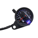16000RPM 12V Motorcycle LCD Digital Speedometer Odometer Tachometer Gauge