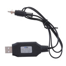 1.2V USB Male to Glow Plug Connectors Ignitor Driver Charger Adapter Cable Cord