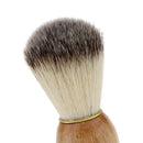Men Gift Synthetic Bristle Hair Shaving Brush With Wood Handle Barber Tool