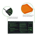 Standard Seedling Heat Mat Set, Plant Warming Mat for Hydroponics