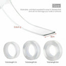 Double-Sided Nano Magic Tape Traceless Clear Adhesive Invisible Gel Anti-Slip