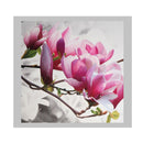 Set 3 Art Oil Painting Canvas Picture Peach Blossom Wall Home Decor 50x50cm