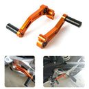 Motorcycle Accessories CNC Aluminium Orange Brake Clutch Gear Pedal Lever f