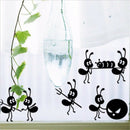 Cartoon Decoration Glass Stickers Ant Stickers Home DecoratiSE
