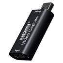 HDMI to USB Video Capture Card HD Grabber Recorder Game/Video Live Streaming