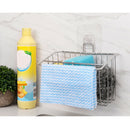 Stainless Steel Dish Drain Rack Filter Basket Kitchen Sink Organizer