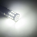 2Pcs White 1156 RV Trailer 33-SMD LED Interior Backup Light Turn Signal L-ME