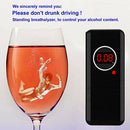 AD-6000 Breathalyzer High Accuracy Breath Alcohol Tester with 6 Mouthpieces