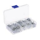 250g/Box 10 Sizes M3 M4 M5 Flat Head Self Tapping Screws Fastener Assortment