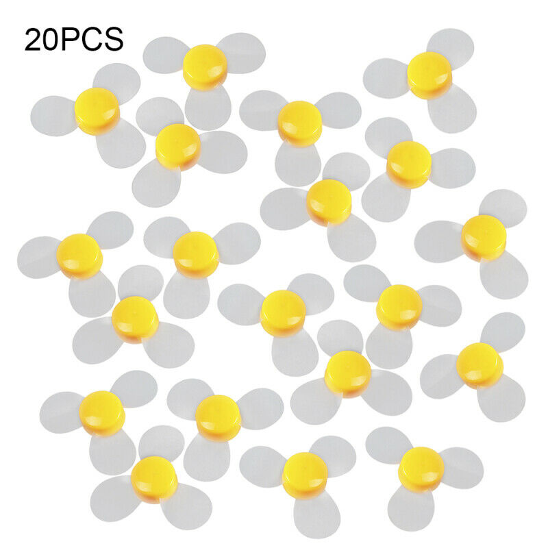 20 x 3-Blade Props Soft Shaft Mini Propeller  Fan Shape DIY Kit New