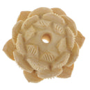 Lotus Flower Loose Beads boxwood Spacer Beads Jewelry Making Finding 22x12mm