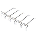 5pcs Hook Panel Perforated Wall Storage Garage Workshop Fixing 10CM US BX