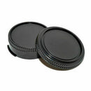 2pcs Body Cover Lens Rear Cap For CANON FD Camera Gift and Access Lens tect R4T1