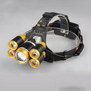 1000LM XM-L LED 18650 Headlight Headlamp Torch+2PCS 18650 Battery Power