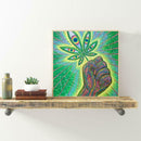 5D DIY Full Drill Diamond Painting Leaf Embroidery Mosaic Craft Kits Decor