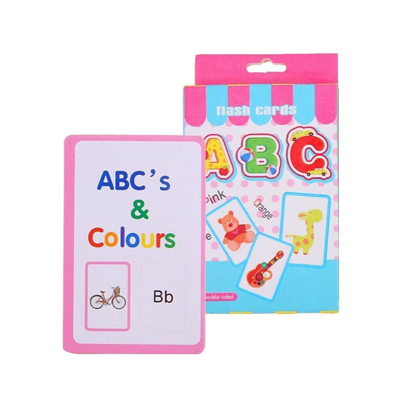 Toddler Preschool Kids Letter Recognizing Learning Alphabet Flash Cards (36pcs)