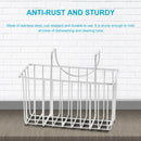 Kitchen Sink Stainless Steel Bathroom Organizer Sponge Holder Drain Rack Hanging